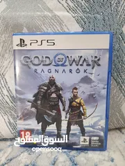  1 لعبة God of war ragnarok , ps5