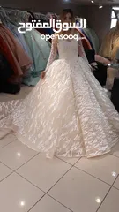  2 فستان  زفاف ايفوري تركي