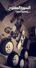  3 جنط وتنابي 14 مشفف 4 براغي بعيد