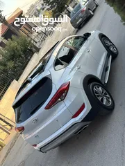  4 هيونداي توسان موديل 2017 فحص الف بويه شركه ماعد الجناح الخلفي  دهان تجميلي فقط