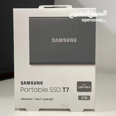  7 هادرات محمولة مساحات وموديلات مختلفة بسعر الجملة Portable HD/SSD WD/Samsung