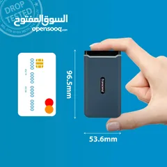  6 هارديسك داخلي مساحة 250 جيجا بايت  ترانسيند Trancsend Portable SSD Hardisk ESD270C 250GB