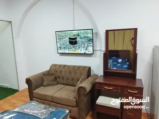  3 أول ساكن استوديو مفروش بالكامل في عجمان منطقة النعيمية شارع الكويت