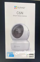  4 كاميرا EZVIZ C6N واي فاي داخلي 1080p صوت و صورة مع تتبع ذكي للحركة و توفر تغطية شاملة 360 درجة