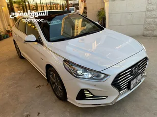  16 هونداي سوناتا 2018 أعلى تصنيف وارد الشركة الردنيه فل بنوراما مالك واحد