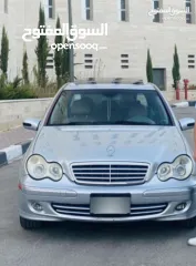  1 مرسيدس c200 كومبريسور 2006 بنزين سيارة صلاة النبي للبيع