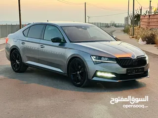  7 سكودا سوبير سبورت لاين