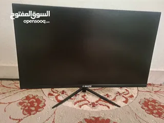  1 شاشه جيمنج 240HZ جديده مع كرتونها بسعر ممتاز