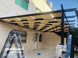  26 شوادر _ اشرعة _ مظلات _ مظلات قوسية _ سواتر جانبية _ شادر _ حدادة عامة _ حداد _ المنيوم _شماسي