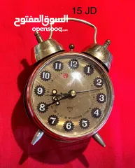  18 ساعات منبهه قديمة. خصم 20٪؜ على الاسعار الموجودة على الصور والتفاصيل في الوصف.