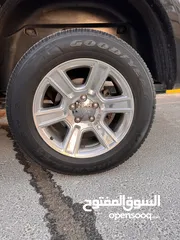  3 2017 Dodge Ram Longhorn rims طقم  جنطات دودج رام اصلي مع كوشوك جديد Goodyear