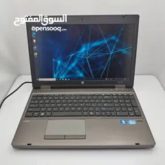  4 لابتوب hp 6570p مستخدم اوربي جيل3 ci5 رام 4 كيكا هارد 256 ssd