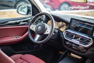 17 ‏2024 BMW iX3 eDrive M Package Sport عداد زيرو كفاله البستنجي (6) سنوات او (100) كم ‏ ‏