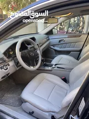  7 مرسيدس E200 2012  بحالة الوكالة