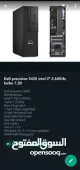  4 Dell precision 3420 i7 7th 3.60GHz 16gb ram 256ssd +1tb(2gb) win10 Pro