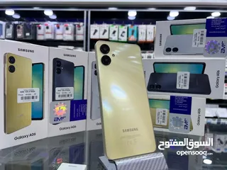  1 جديد كفاله سنه كامله  128g 12ram Samsang A06