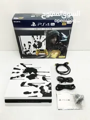  1 للبيع جهاز  PS4 Pro – نسخة نادرة ومميزة Death stranding