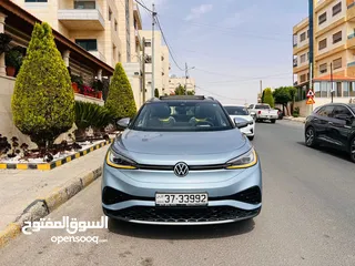  25 فولكسفاغن X  ID 4  2022   فحص كامل لم يعمل تطبيقات فل اعلى صنف