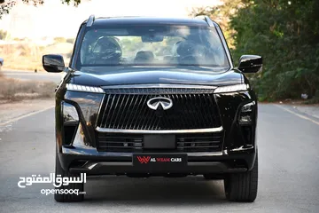  6 انفنيتي QX80 Autograph مواصفات خليجيه موديل 2025