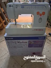  3 ماكينة خياطه عدد 2  بحالة الوكالة للبيع