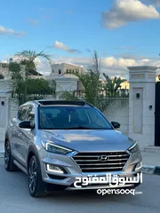  1 هونداي توسان 2019 ديزل 4×4 فللل مسكر