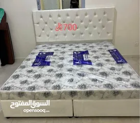  1 New branded beds and Mattresses are available سرير و مراتب