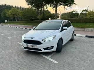  1 Ford Focus 2016 sport  GCC خليجي  ممشى 180 km تحكم مقود مثبت سرعة سيارة رياضية 1600 cc turbo