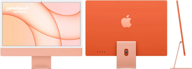  7 iMac 24"  M1 CHIP 8GB / 512GB Pink // اي ماك  24 انش M1 512GB