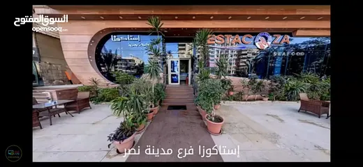  3 محل للبيع مدينه نصر 1000 م شارع اسماعيل قباني من شارع الطيران