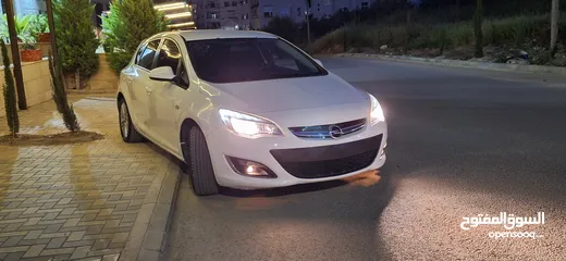  14 أوبل أسترا ( J ) موديل 2013 تسير 2016 ، بوضع الشركة
