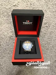  11 Tissot Supersport Chrono, 45.5 mm, Blue dial, Metal bracelet, Swiss Quartz movement