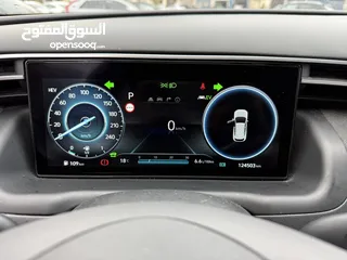  20 هونداي توسان ترخيص 2022 محرك 1600 هايبرد plug in/يقطع على الشحنه 65 كيلو متر  جير أوتوماتيك