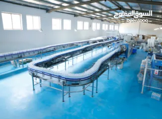  5 خطوط إنتاج متكاملة ذكية – لمياه الشرب والعصائر والألبان (العبوات 250 مل، 330 مل، 500 مل، 1.5 لتر)