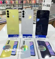  2 جهاز مشغل ايام Samsung A15 رام 8 و 12 و 16 الجيجا 128 و 256 هدية كفر ولزقة وشاحن الاصلي متوفر توصيل