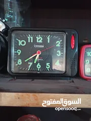  4 ساعة طاولة منبه ياباني
