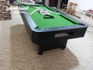  2 طاولة بلياردو 8 ونص قدم