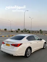  4 انفنتي Q50 2021  ابيض