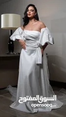  1 White Aline Engagement/ Wedding Dress