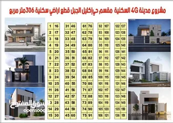  26 قطعة ارض سكنية للبيع