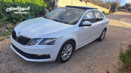  14 سكودا اوكتافيا 2019 صالون بنزين اتومات يد صفر فل فل اضافات بسعر مغري عالكاش