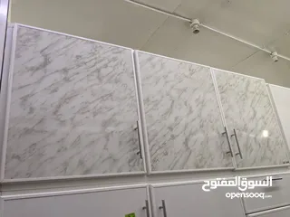  8 Aluminum kitchen cabinet new making and sale خزانة مطبخ ألمنيوم صناعة وبيع جديدة