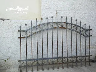  1 حمايات شبابيك وحمام حديد ثقيل 3 قطع
