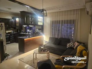  5 شقة بالجندويل 111 متر مربع 2 نوم ضيوف مع سفرة صالة مع مطبخ  2 حمام برنده