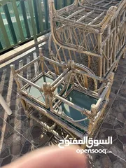  6 طقم خيزران للبيع