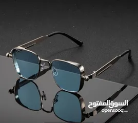  16 نظارات عصرية بإطار معدني مربع بتصميم ستيمبانك ريترو للرجال والنساء، مناسبة للمناسبات والحفلات والمهر
