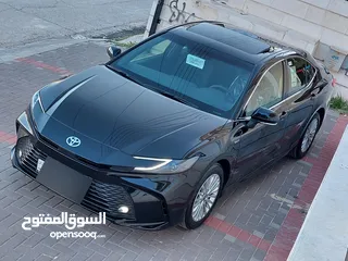  5 تويوتا كامري 2025 عداد زيرو// كفالة الشركة// مميزة جدآ