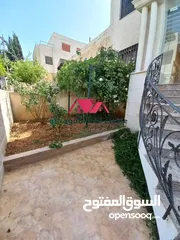  2 شقة * للايجار * ارضية * دابوق * مع حديقة