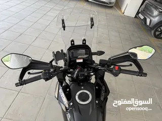  4 سوزوكي v strom 250 اسود بحالة الوكالة