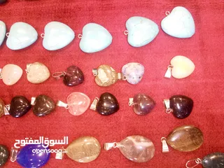  5 عشاق العقيق والكوارتز والفيروز وعين النمر والأحجار الكريمه . تعليقات يناسبل عدد 85 بسعر الجمله .