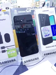  2 جهاز اخو الجديد  128g 12ram Samsung  A26 5G مع بكج هدايا